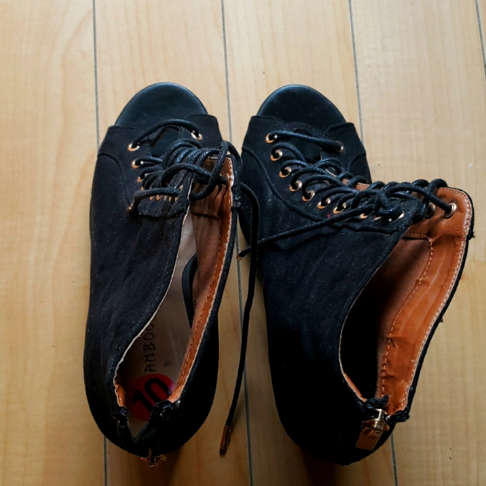 Bamboo brand heels
